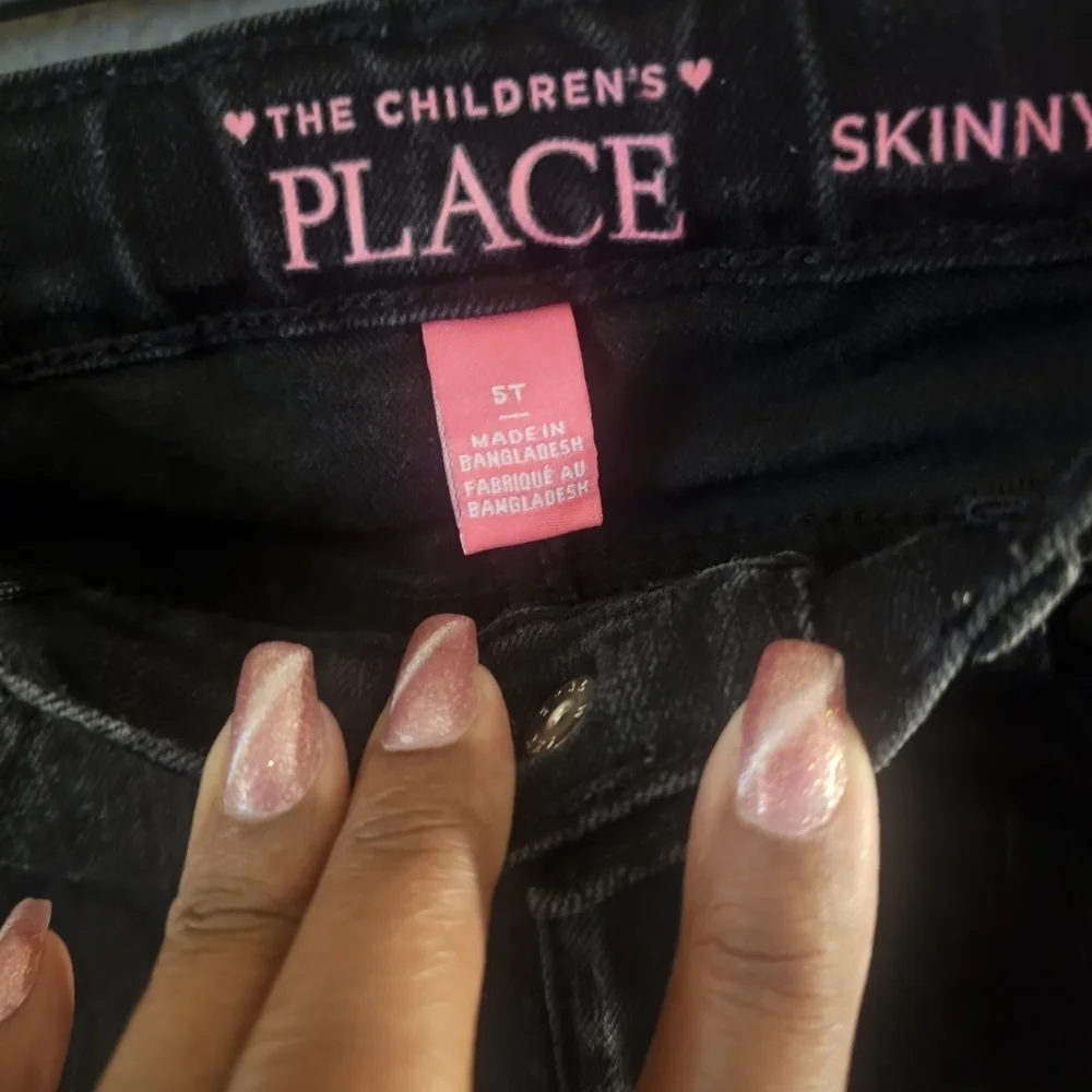 The Children's Place Black Denim Jeans